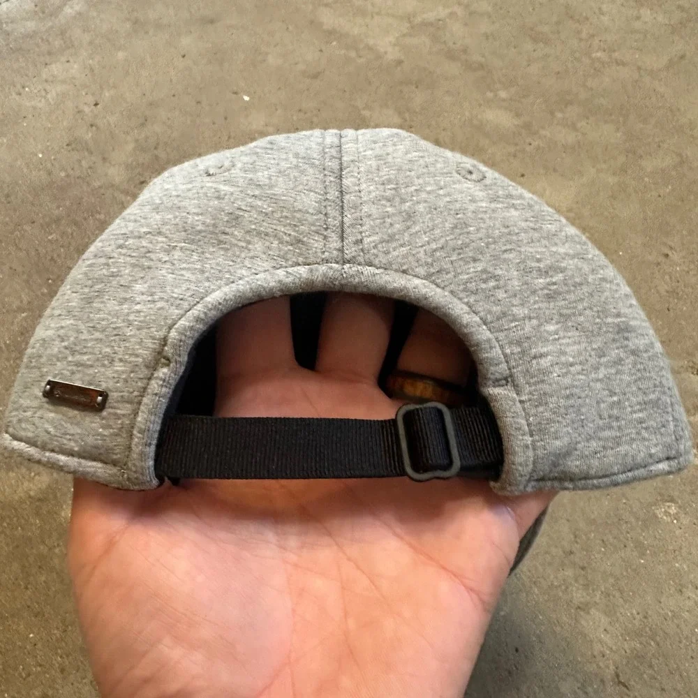 Lululemon Baller Baseball Cap‎ Unisex OS Grey Heathered Adjustable Hat Wicking
